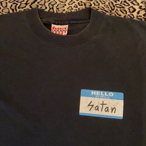 Vintage FUCT Satan tshirt